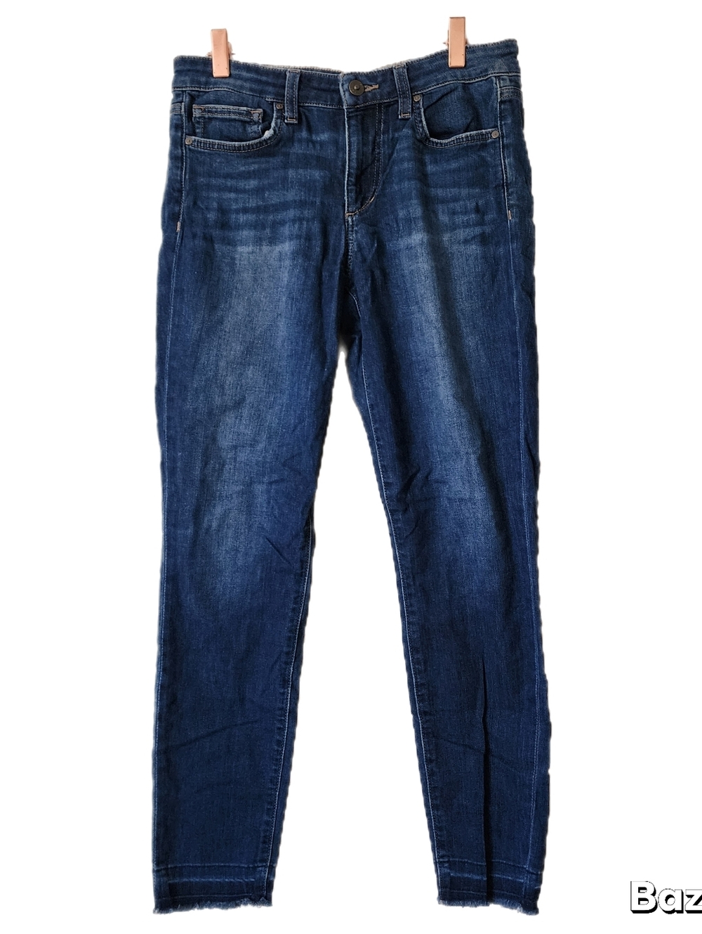 Joe's Jeans Womens Size 27 Blue Raw Hem